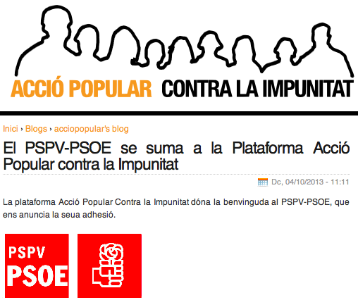 Contra la impunitat